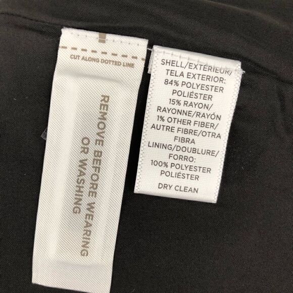 Loft Textured Lined A-line Skirt - Picture 8 of 8